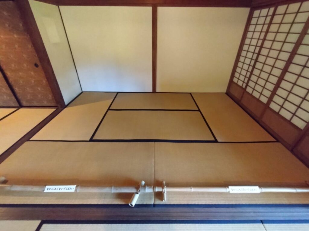 旧伊藤伝右衛門邸 畳 障子 修繕
