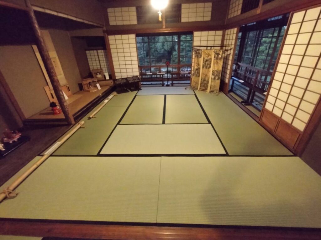 旧伊藤伝右衛門邸 畳 障子 修繕