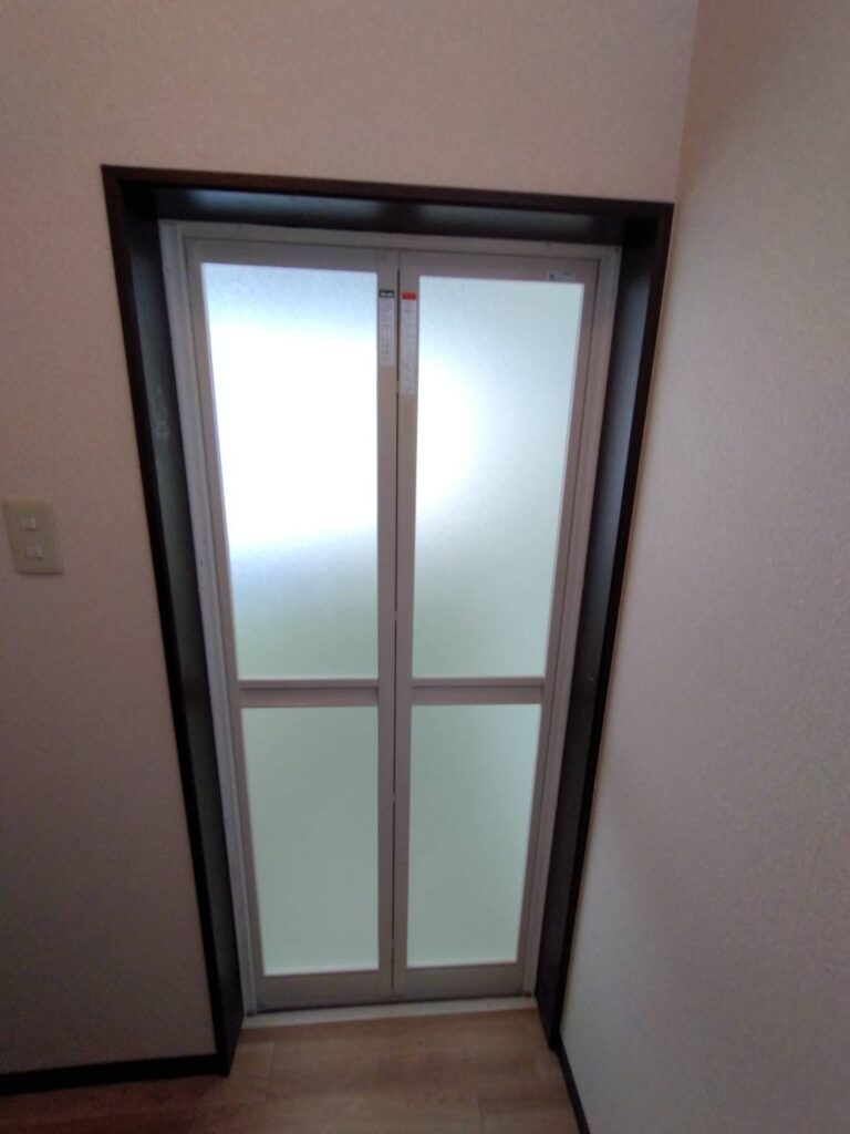 福智町 戸建てリフォーム 浴室引き戸