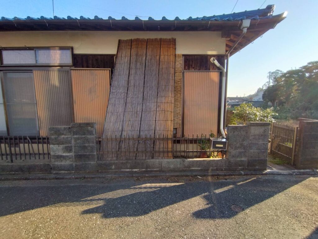 飯塚市 フェンス取替え 施工前