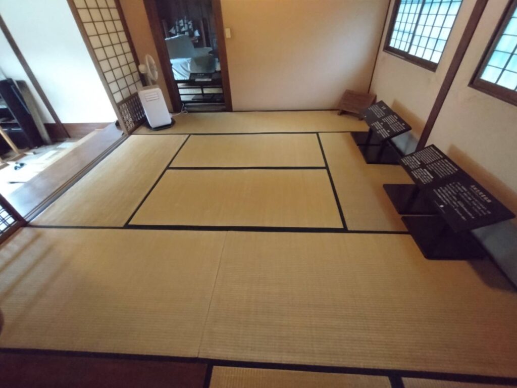 旧伊藤伝右衛門邸 畳 新畳 表替え