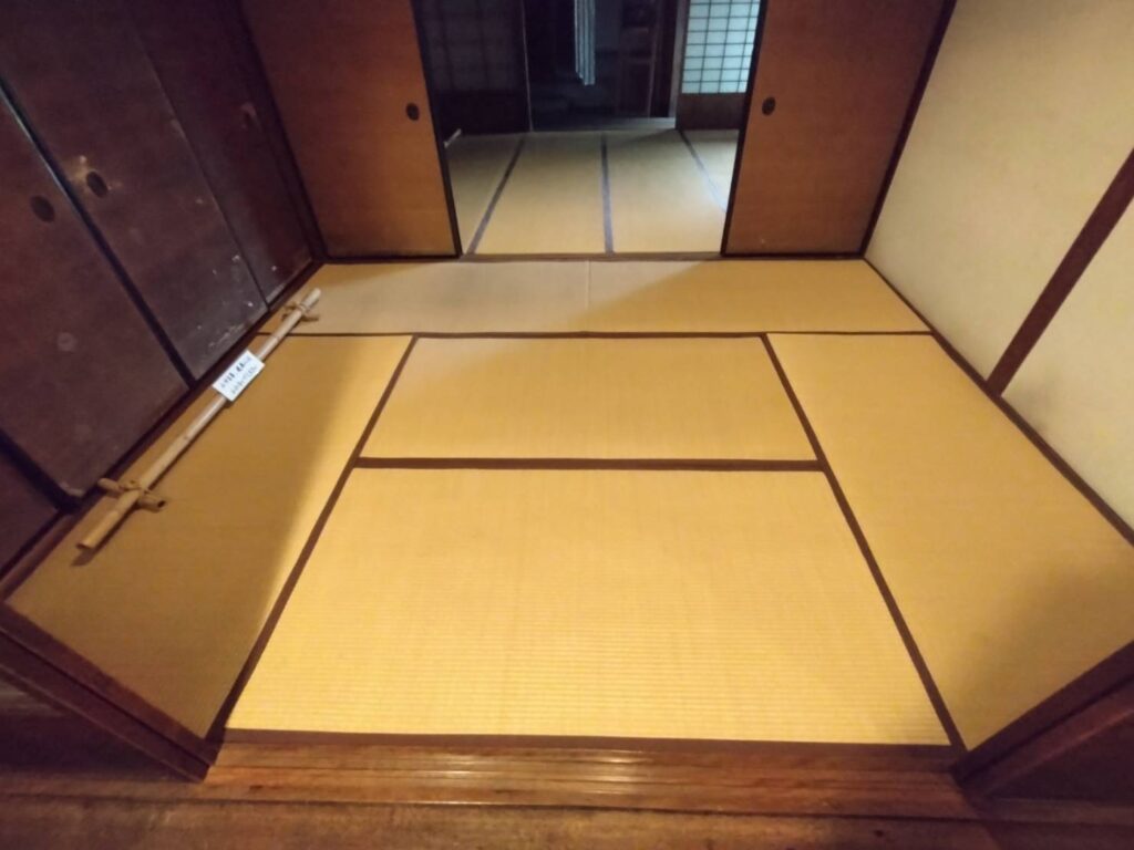 旧伊藤伝右衛門邸 畳 新畳 表替え
