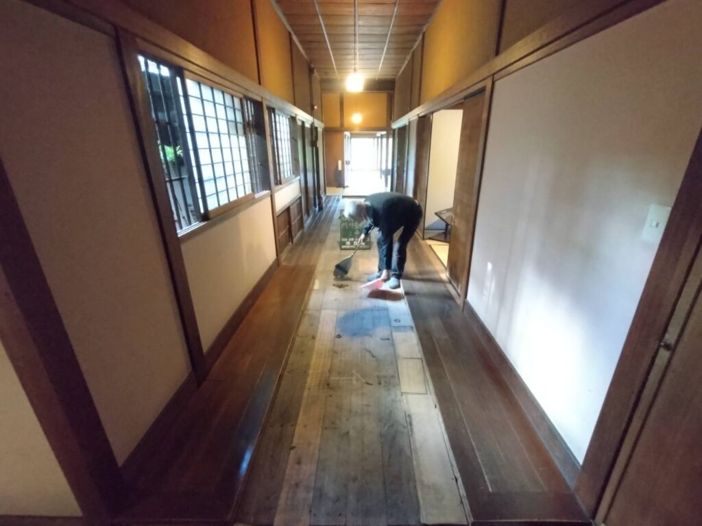旧伊藤伝右衛門邸 畳 新畳 表替え