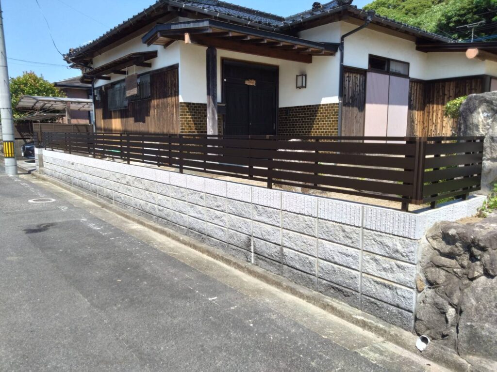 塀・フェンス取替え 施工事例