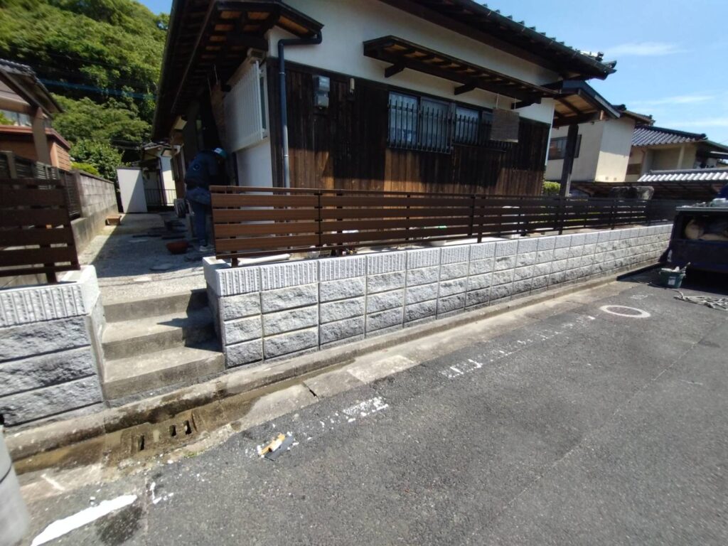 塀・フェンス取替え 施工事例