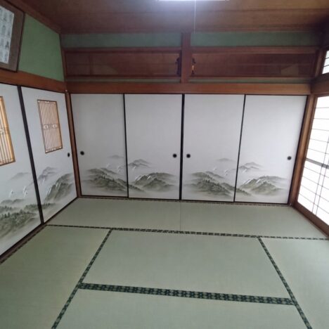 飯塚市伊岐須｜E様邸 高級天然特殊表｜古来、魔除けに用いられた日本の伝統模様で仕上げました