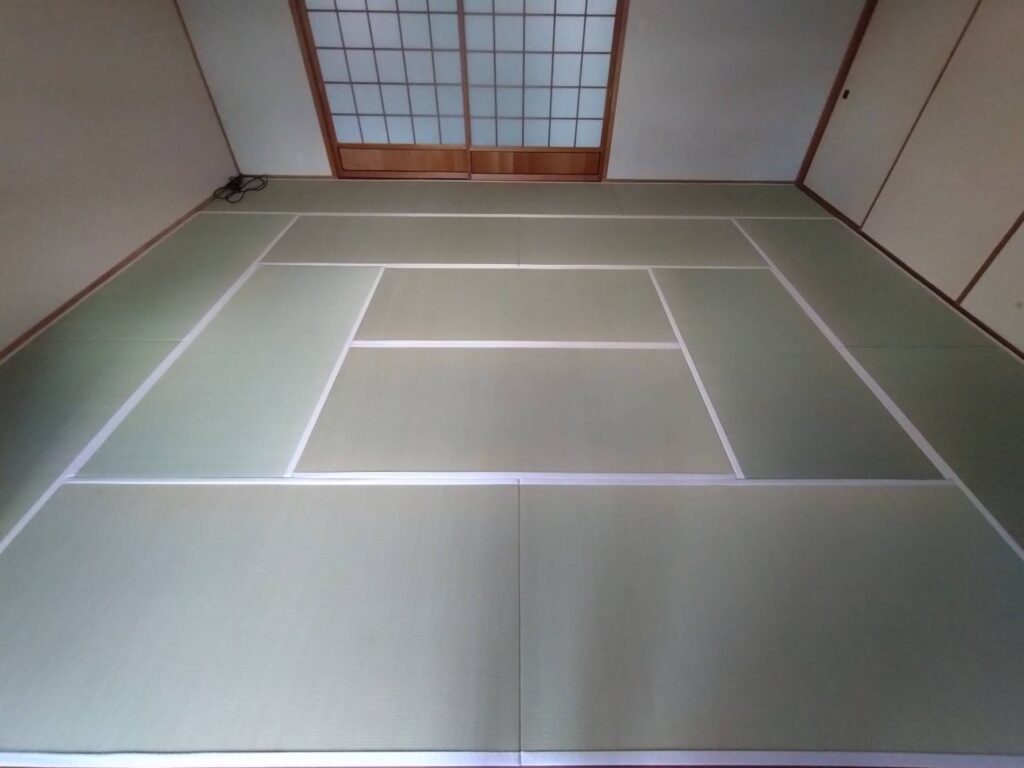 飯塚市 畳 高級天然特殊表 日本伝統模様