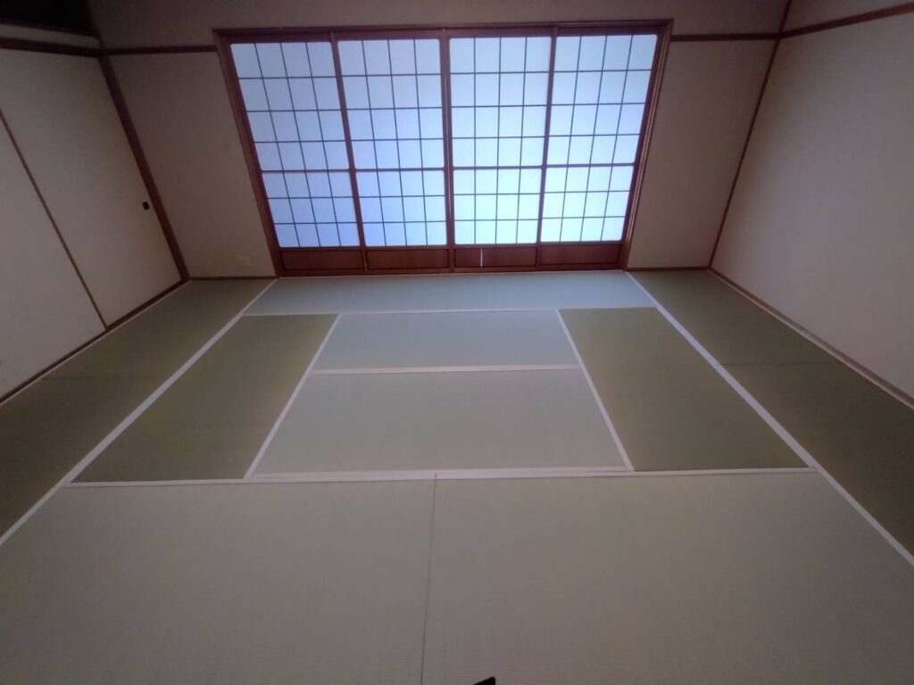 飯塚市 畳 高級天然特殊表 日本伝統模様