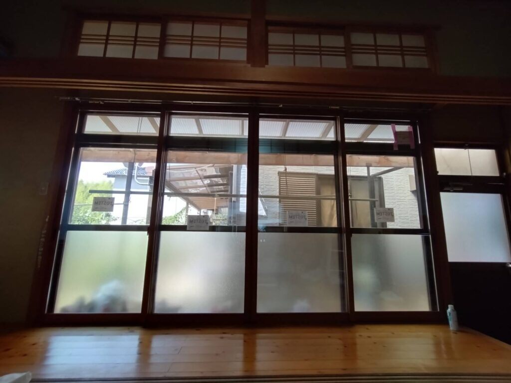飯塚市 内窓 カーテン 施工事例